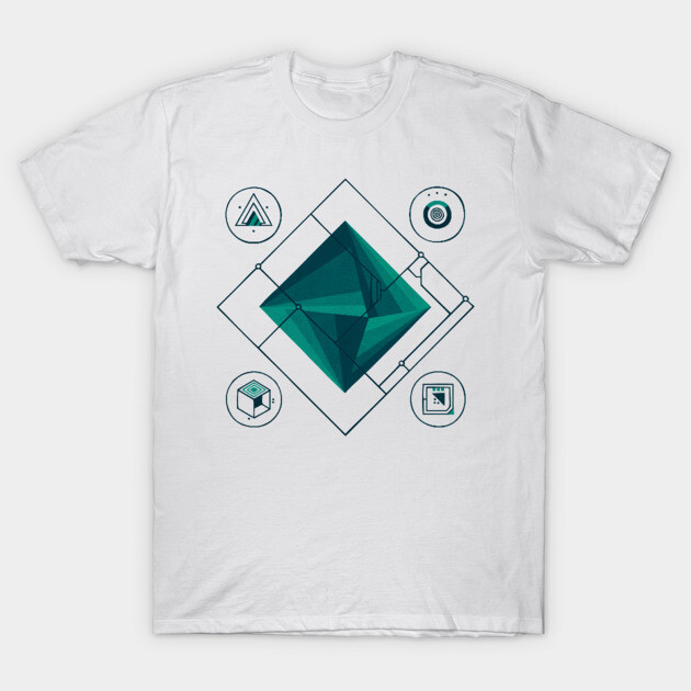 Prism T-Shirt 1 Prism T-Shirt by againstbound