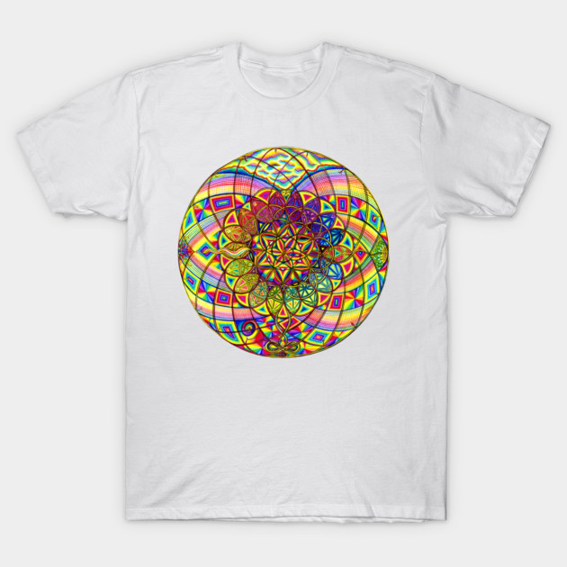 FLOWER of LiViNG T-Shirt by ARTofDiNo.com & SAVE eARTh.us
