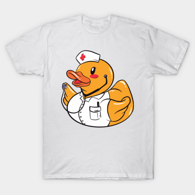 Rubber Duck Nurse - Cool Profession Design Medicine Nurse T-Shirt 1 Rubber Duck Nurse - Cool Profession Design Medicine Nurse T-Shirt by Popculture Tee Collection