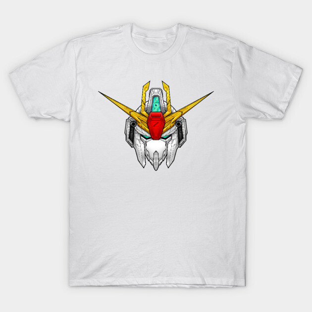 Gundam Zeta Head T-Shirt 1 Gundam Zeta Head T-Shirt by WahyudiArtwork