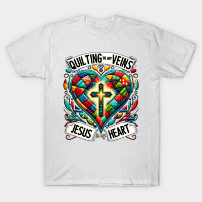 Quilting Enthusiast - Creative Patchwork Patterns T-Shirt by Opalheart42
