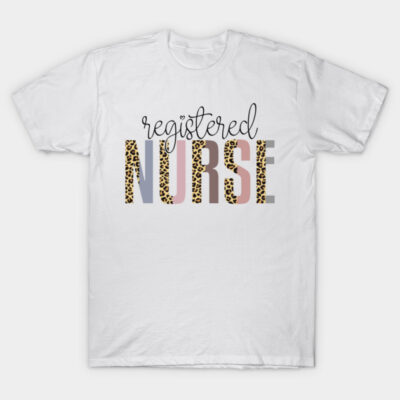 RN registered nurse T-Shirt by  WebWearables