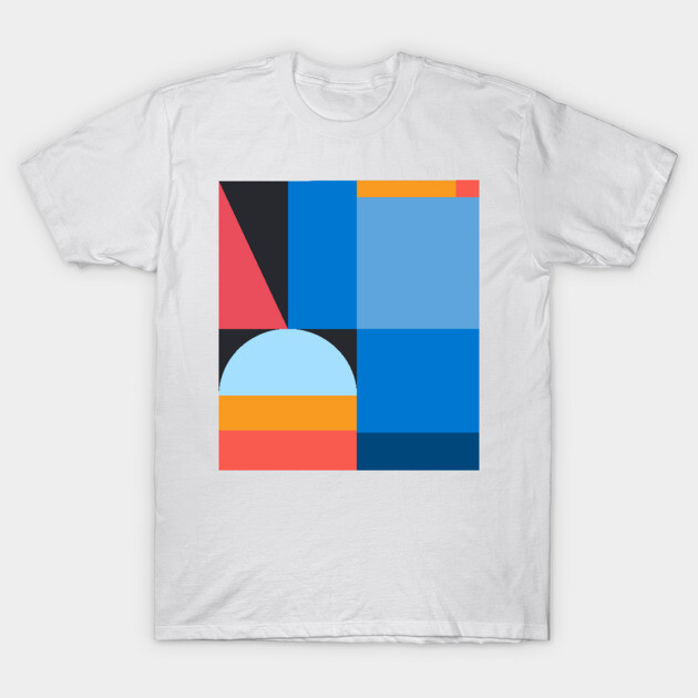 Modern abstract design T-Shirt 1 Modern abstract design T-Shirt by MartynasAu