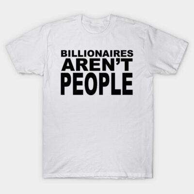 White cotton T-shirt with bold black text design, casual style, unisex fit, perfect for everyday wear.