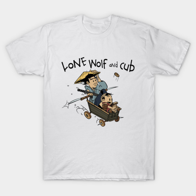 lone wolf and cub ronin T-Shirt 1 lone wolf and cub ronin T-Shirt by Sparkledoom