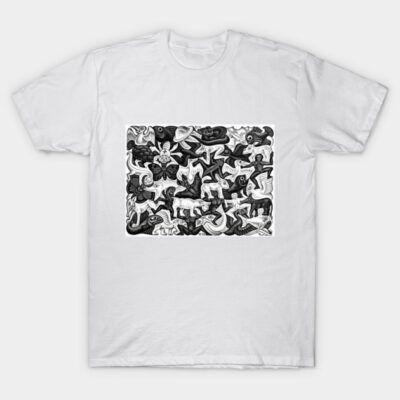 Maurits Escher, Filled Plane I - Vintage Art - Geometric Art - M. C. Escher Gift T-Shirt by Art Impresia