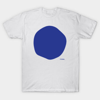 Blue circle forma T-Shirt by Formas_