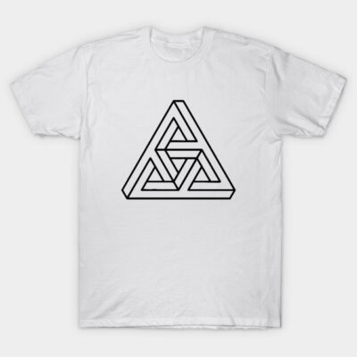 Abstract Triangle T-Shirt by Anrego