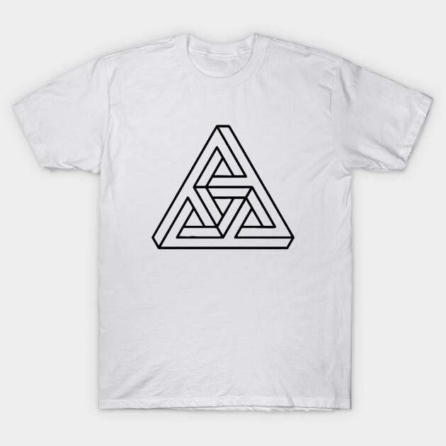 Abstract Triangle T-Shirt 1 Abstract Triangle T-Shirt by Anrego