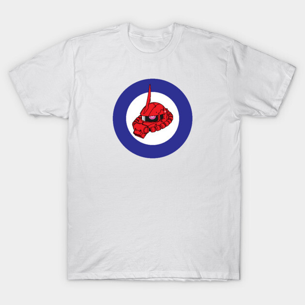Gundam / Zaku(Red) T-Shirt 1 Gundam / Zaku(Red) T-Shirt by Apparel133