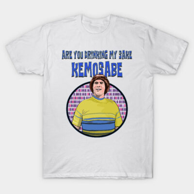 Are You Drinking my Sake, Kemosabe. T-Shirt by Larry O'Connell