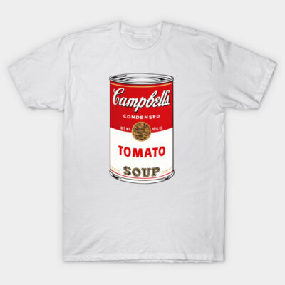Campbells Tomato Soup by Warhol Shirt T-Shirt by TomsTreasures
