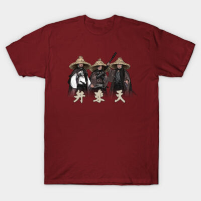 Hidari Brothers in Kanji T-Shirt by PreservedDragons