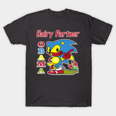 Black graphic t-shirt featuring colorful cartoon design, playful lettering, casual wear, perfect for unique style statement.