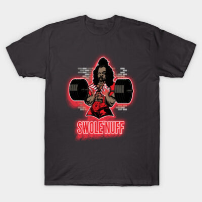 Swole'Nuff - Gym Shogun T-Shirt by BigG1979