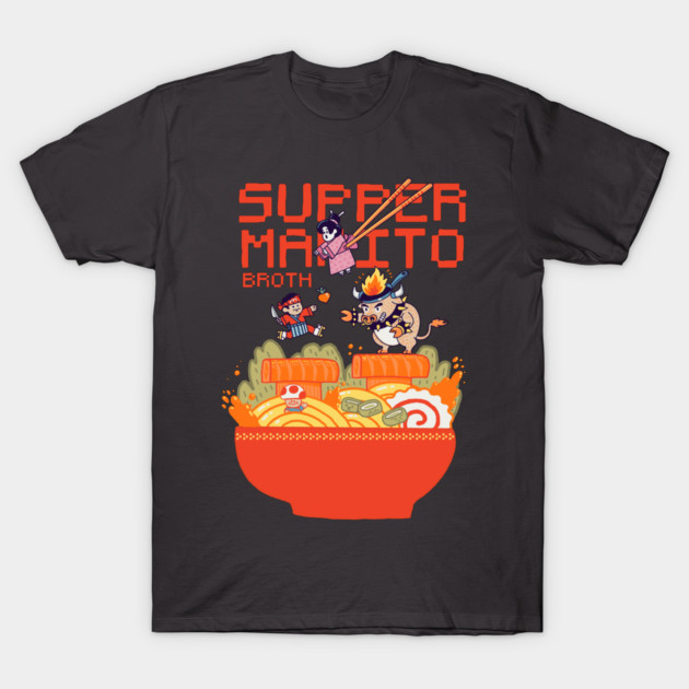 Mario Broth T-Shirt by ppmid