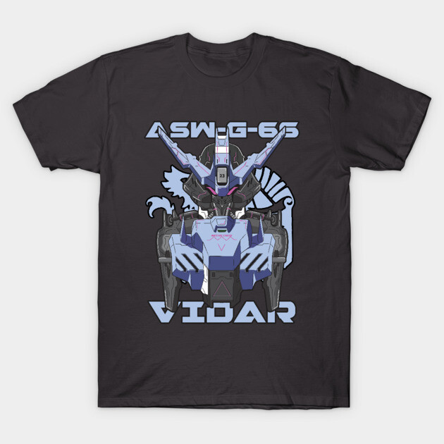 gundam vidar T-Shirt by john rokim