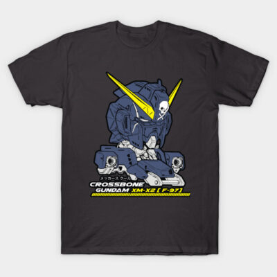GUNDAM CROSSBONE X2 T-Shirt by john rokim