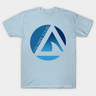 fin free food save our sharks T-Shirt by somatosis
