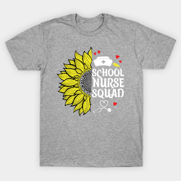 School Nurse Squad T-Shirt 1 School Nurse Squad T-Shirt by HolyCowCreations