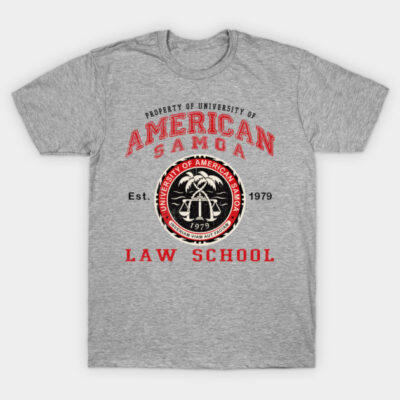Property of University of American Samoa Law School Lts T-Shirt by Alema Art
