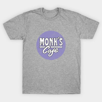 Monk's Cafe T-Shirt by MindsparkCreative