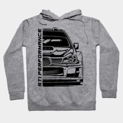 WRC Subaru WRX STI Performance Hoodie by idrdesign