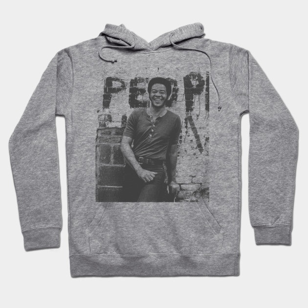 Gray hoodie with vintage graphic print, cozy cotton blend, unisex casual wear, perfect for everyday comfort.