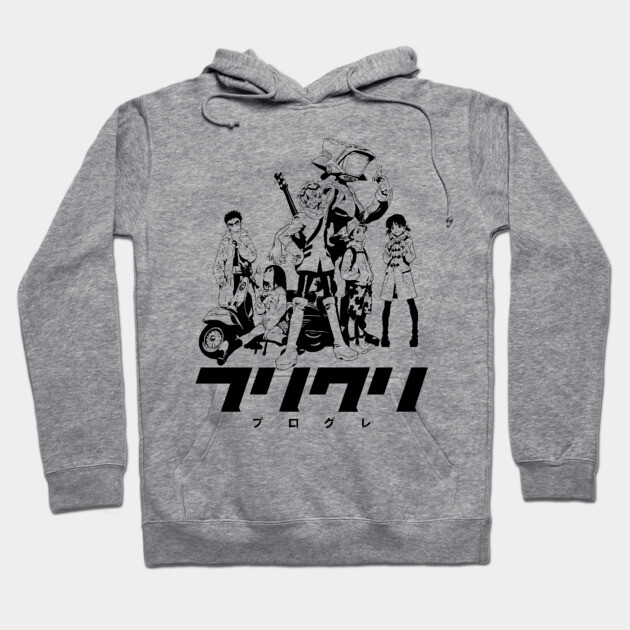 Gray unisex hoodie featuring anime graphic, cotton blend, casual wear. Perfect for fans and everyday comfort.
