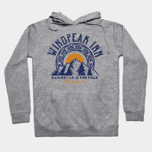 Windpeak Inn Hoodie by MindsparkCreative