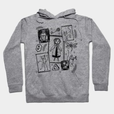 Coraline Halloween, Horror Coraline, Vintage Coraline Horror Movie, Halloween Nightmare Lovers, Trick Or Treat, Spooky Season Hoodie by neon