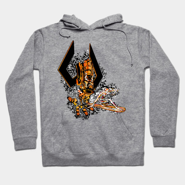 Galactus & Silver Surfer - Lifebringer Hoodie by AlternateRealiTEE