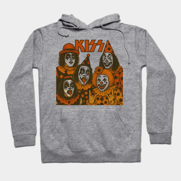 KISS x ICP – Clown Rock Parody Mashup Hoodie by InkSpired