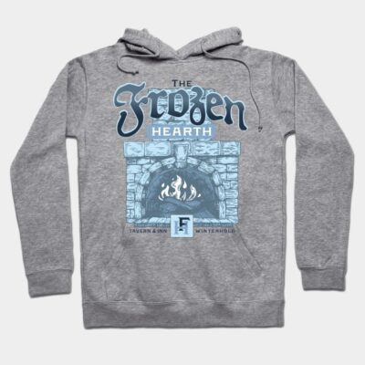 The Frozen Hearth Hoodie by MindsparkCreative