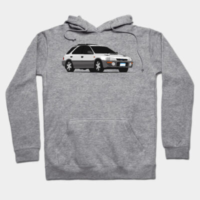 Subaru Impreza Wagon Hoodie by TheArchitectsGarage