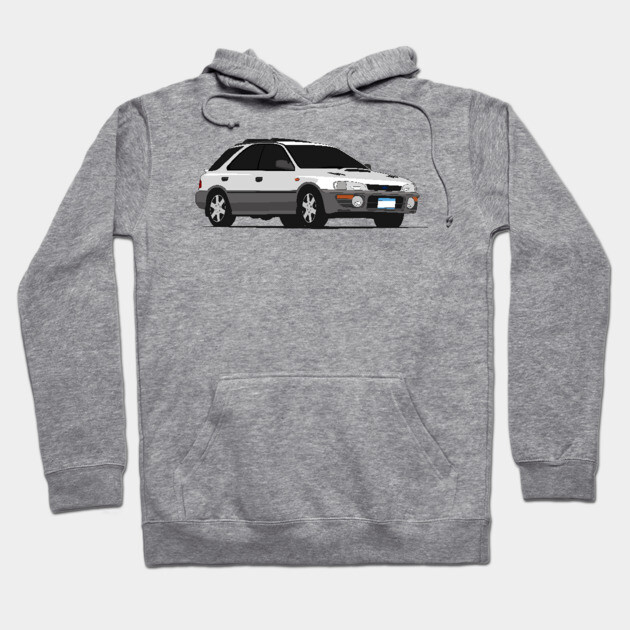 Subaru Impreza Wagon Hoodie by TheArchitectsGarage