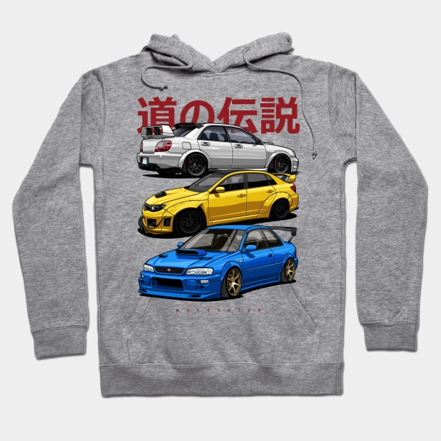 STI mix Hoodie by Markaryan