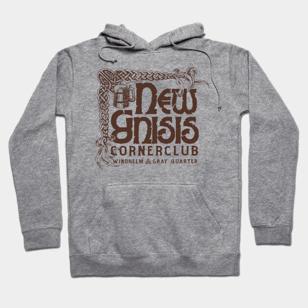 New Gnisis Cornerclub Hoodie by MindsparkCreative
