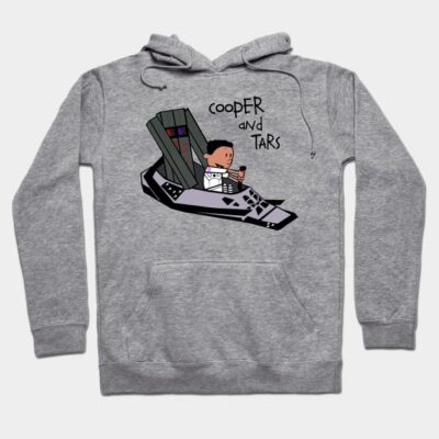 Cooper and TARS Hoodie by CineFluxProd
