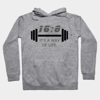 16:8 Intermittent Fasting Hoodie by swiftscuba