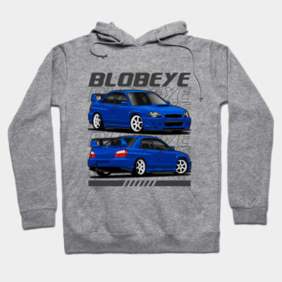 Blue Subaru WRX STI Hoodie by squealtires