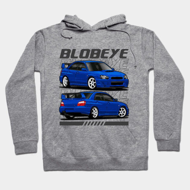 Gray hoodie featuring blue sports car graphic, ideal for casual wear, made from soft cotton blend for comfort.