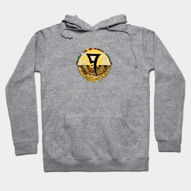 Nine Divines Taco Cart Hoodie by Fuzzyjoseph