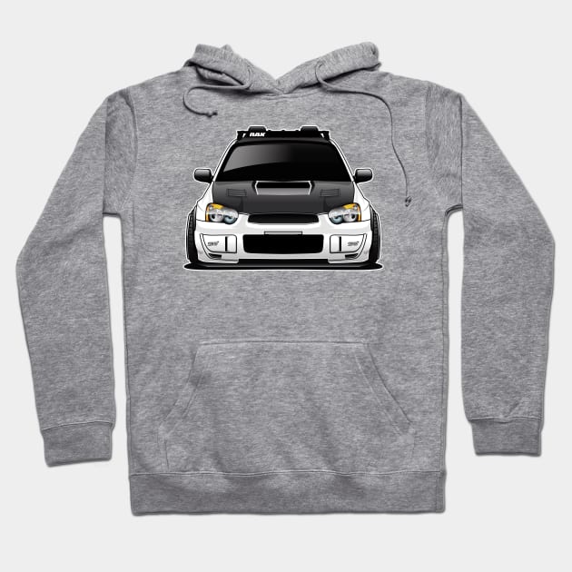 Gray hoodie featuring a car graphic, casual style, soft cotton blend, ideal for everyday wear and car enthusiasts.