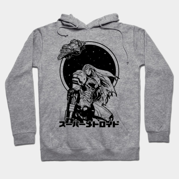 Interstellar Bounty Hunter Black Hoodie by goomba1977