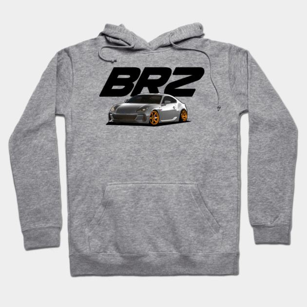2022 Subaru BRZ Grey Hoodie by Woreth