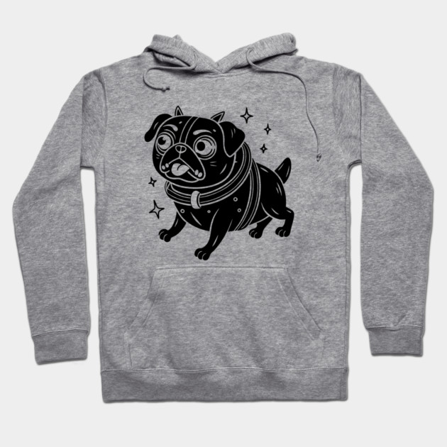 Stellar Pup black Hoodie by fadialyaldani