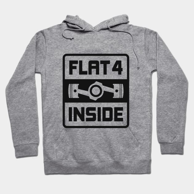 Subaru Impreza WRX STI - BRZ - GT86 & GR86 Flat-4 JDM Car Hoodie by JDM-Rey