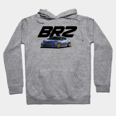 2022 Subaru BRZ Blue Hoodie by Woreth