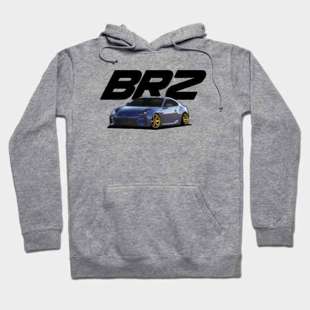 2022 Subaru BRZ Blue Hoodie by Woreth